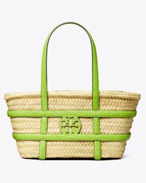 ELLA • Petit Panier en paille - Bright Fern