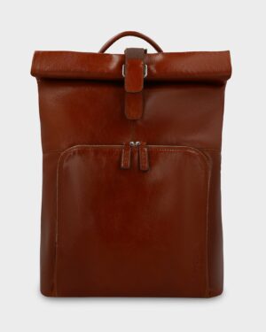 Sac à dos à enroulement Buddy - cognac