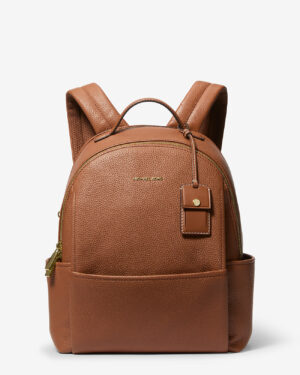 SABLE<br>Sac à dos moyen en cuir grainé - Luggage