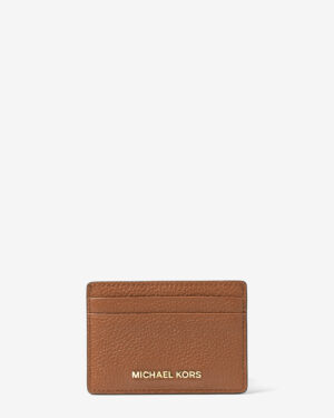 JET SET <br> Porte-cartes en cuir grainé - Luggage