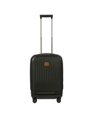 Trolley cabine Taormina ultraléger avec poche • Olive