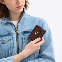 Portefeuille porte-cartes Essentiel en toile exclusive1