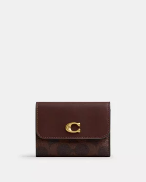 Portefeuille porte-cartes Essentiel en toile exclusive