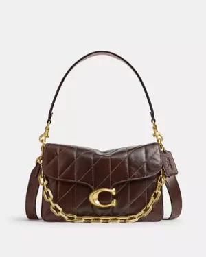 Sac épaule Tabby Chain Avec Matelassage
