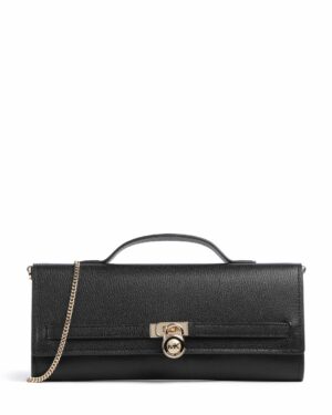 HAMILTON MODERNE • Sac porté épaule convertible de taille moyenne en cuir