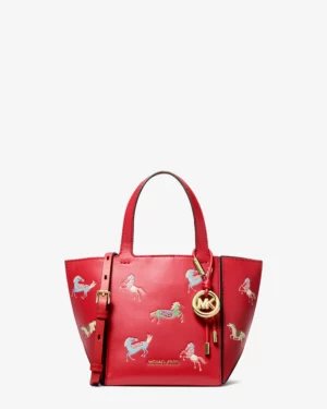 JORDI • Petit sac cabas convertible en cuir