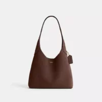 Brooklyn 28 Suede • Sac épaule • Dark Chocolate - Thumbnail Image 1