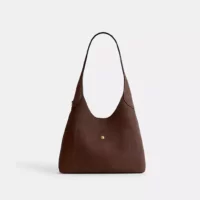 Brooklyn 28 Suede • Sac épaule • Dark Chocolate - Thumbnail Image 3