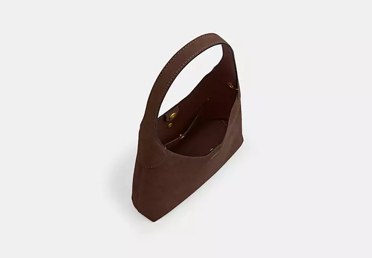 Brooklyn 28 Suede • Sac épaule • Dark Chocolate – Image 5