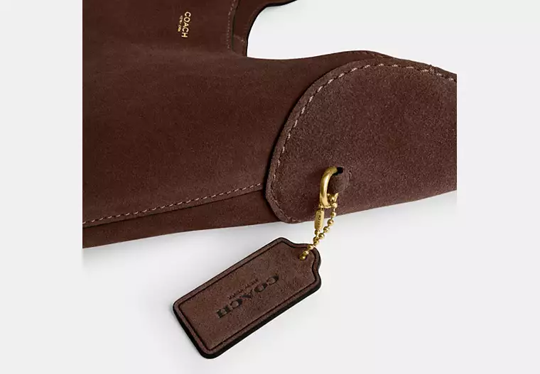 Brooklyn 28 Suede • Sac épaule • Dark Chocolate – Image 9