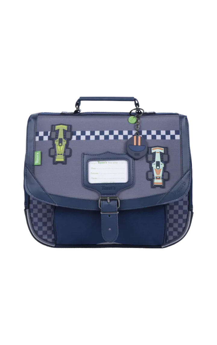 Cartable Romain gris 32cm – Image 1