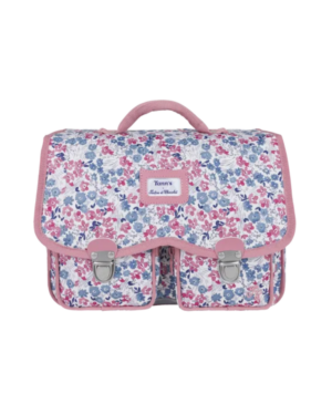 Cartable Fleurs Tann's x Tartine et Chocolat 33cm