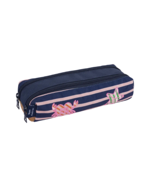 Océane • Trousse bleue Tann's x Armor-lux Double