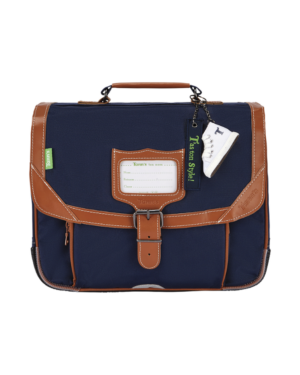 Camille • Cartable bleu 38cm