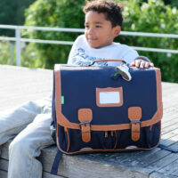Camille • Cartable bleu 32cm - Thumbnail Image 2