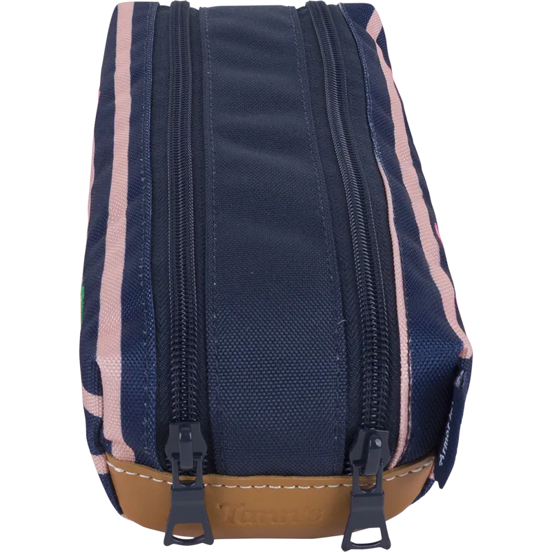 Océane • Trousse bleue Tann's x Armor-lux Double – Image 2