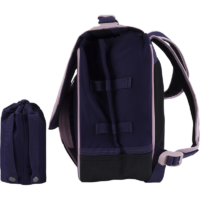 Joy • Cartable violet 38cm poche gourde - Thumbnail Image 6