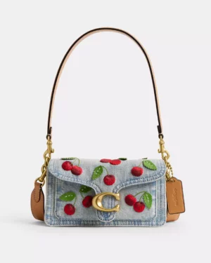 Sac épaule Tabby 20 Avec Broderie Cerise