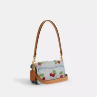 Sac épaule Tabby 20 Avec Broderie Cerise - Thumbnail Image 3