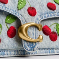 Sac épaule Tabby 20 Avec Broderie Cerise - Thumbnail Image 4