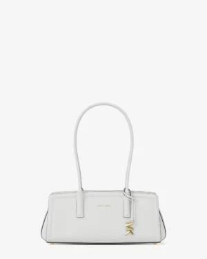 Laila • Petit sac à épaule en cuir - Eggshell