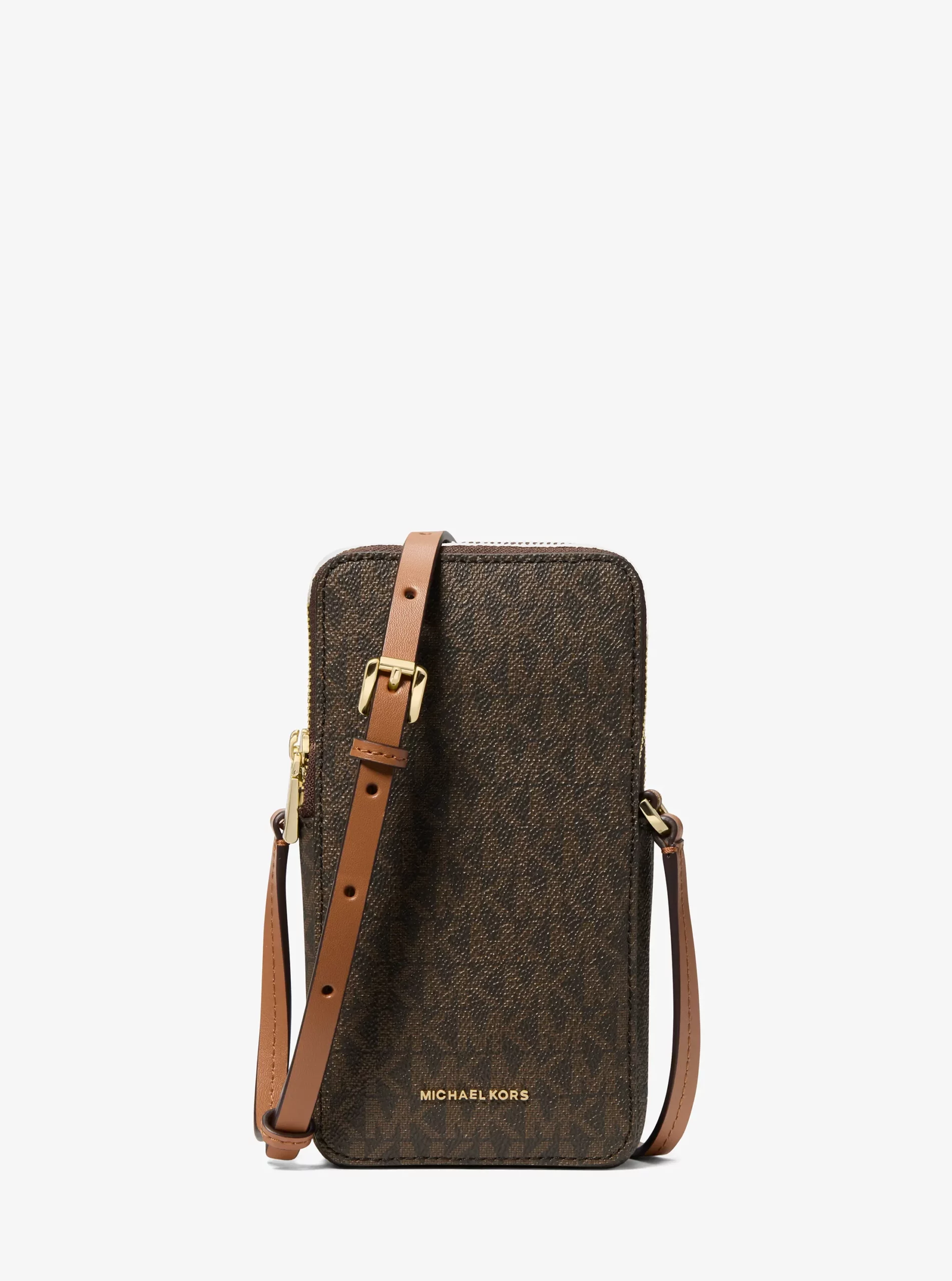 Jet Set • Petit sac à bandoulière pour téléphone à logo Signature – Image 1