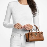HAMILTON MODERNE • Très petit sac à bandoulière en cuir - Thumbnail Image 3